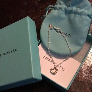 Tiffany & Co. Open Heart Bracelet